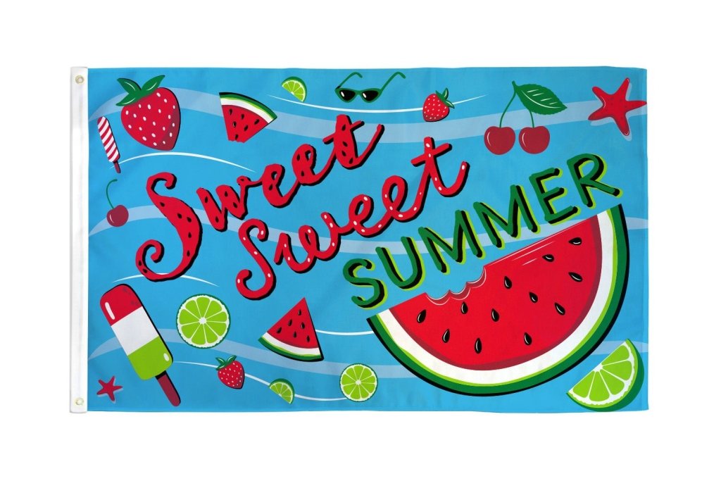 Sweet Summer Flag 3x5ft Poly - Flags Importer