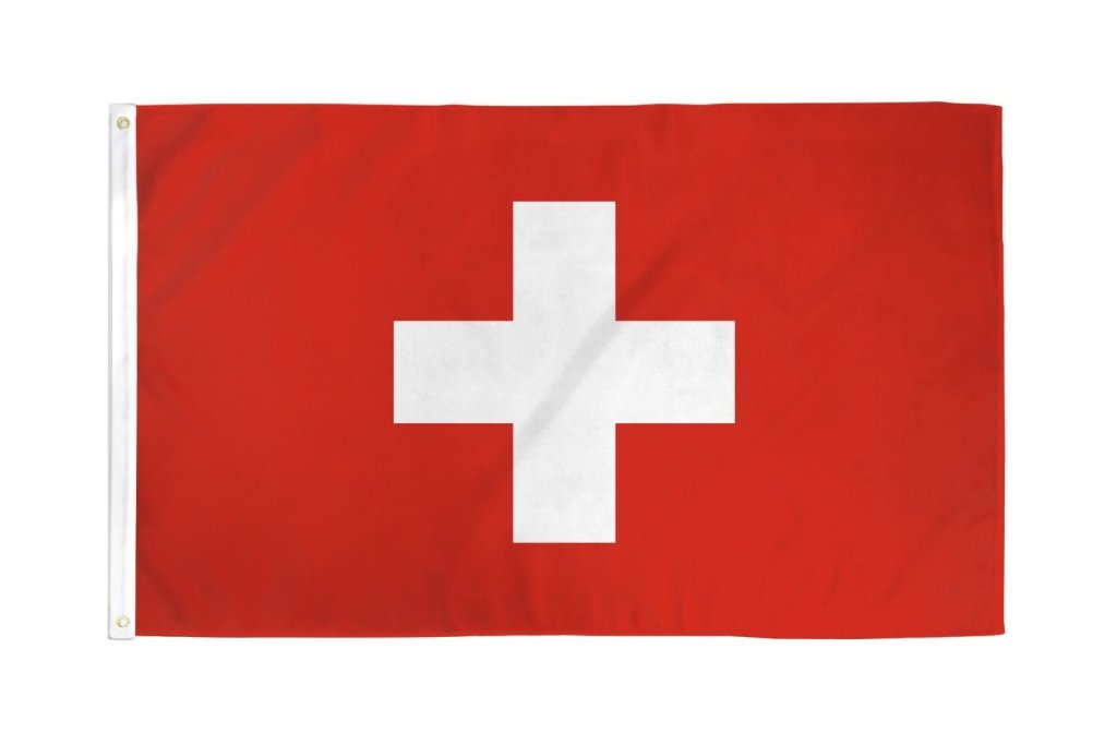 Switzerland Flag 3x5ft Poly - Flags Importer