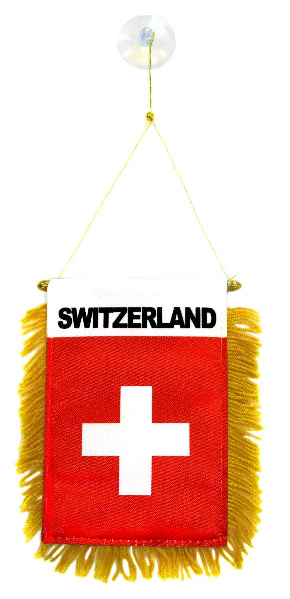 Switzerland Mini Banner - Flags Importer