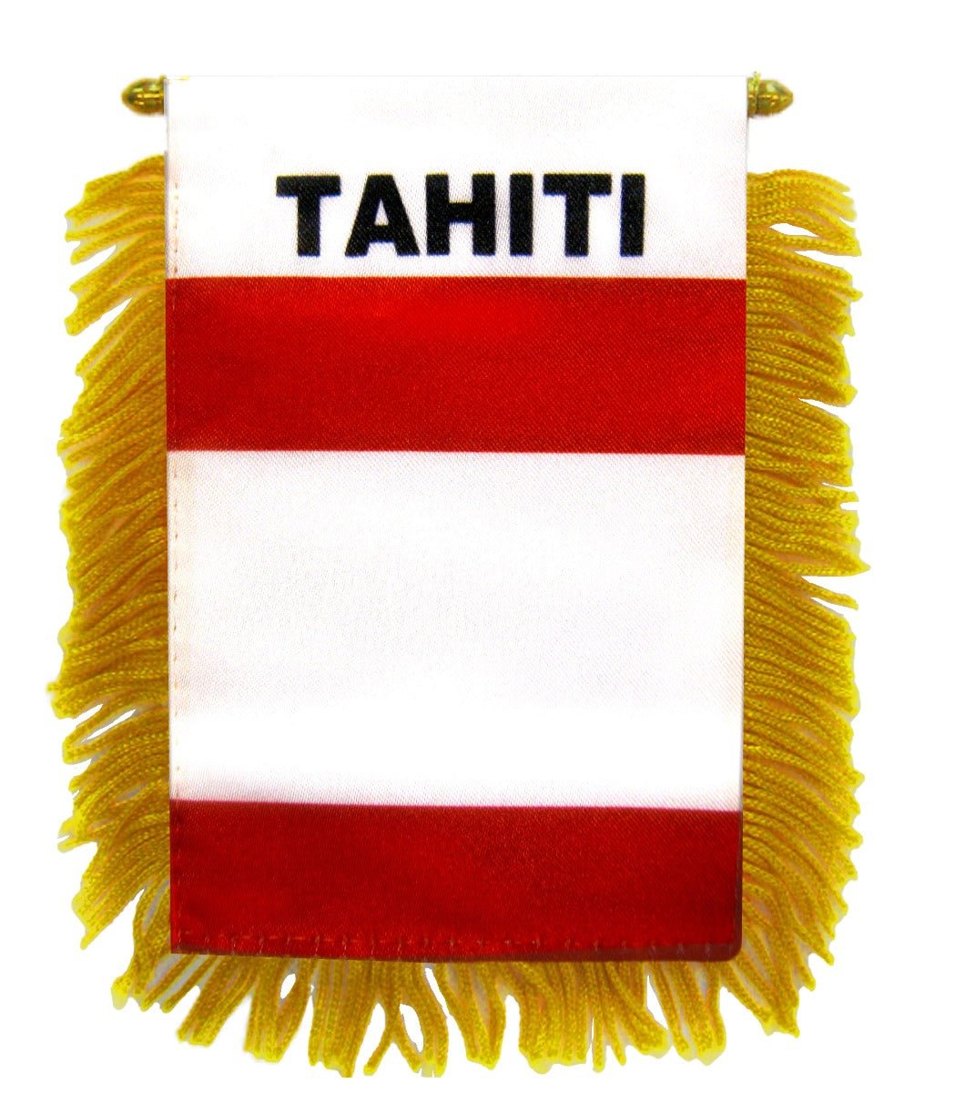 Tahiti Mini Banner - Flags Importer