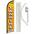 Tanning Salon Windless Banner Flag & Pole Kit - Flags Importer