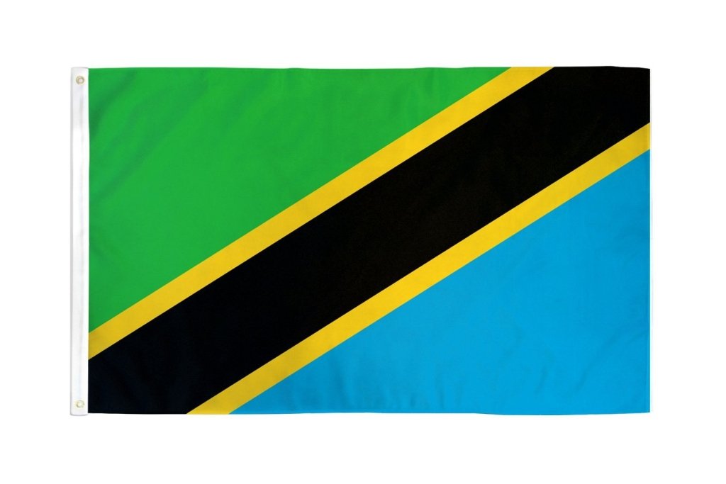 Tanzania Flag 2x3ft Poly - Flags Importer