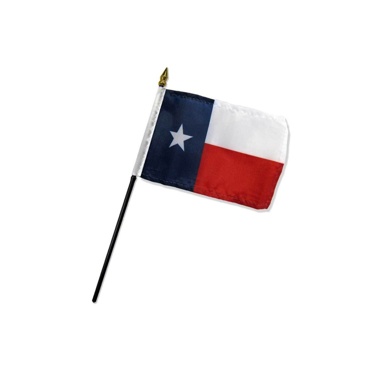 Texas 4x6in Stick Flag - Flags Importer