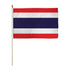 Thailand 12x18in Stick Flag - Flags Importer