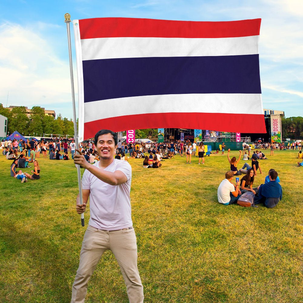 Thailand Flag 3x5ft Poly - Flags Importer