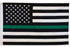 Thin Green Line USA Embroidered Flag 3x5ft - Flags Importer