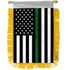 Thin Green Line USA Mini Banner - Flags Importer