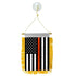 Thin Orange Line USA Mini Banner - Flags Importer