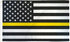 Thin Yellow Line USA Flag 2x3ft Poly - Flags Importer