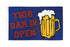 This Bar is Open Flag 3x5ft Poly - Flags Importer