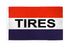 Tires Flag 3x5ft Poly - Flags Importer