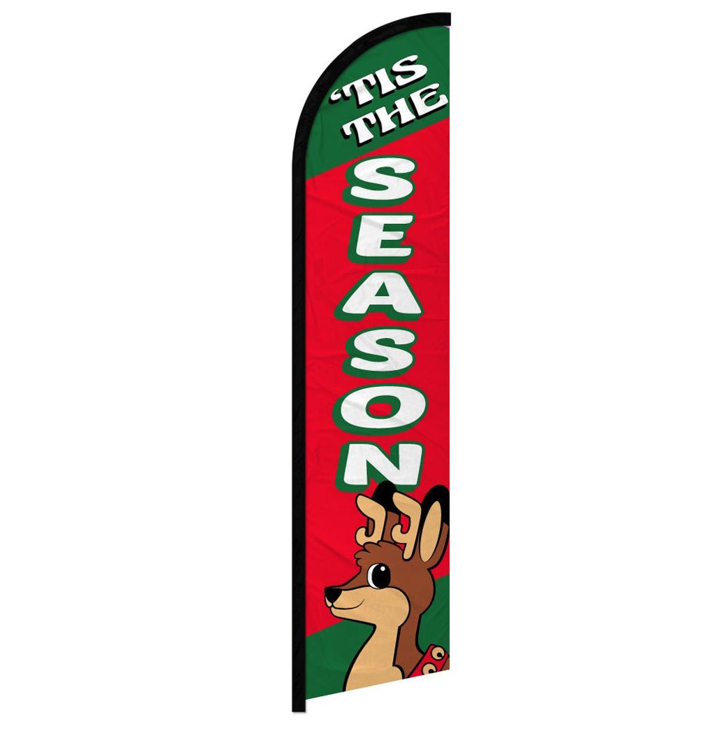 Tis The Season Windless Banner Flag - Flags Importer