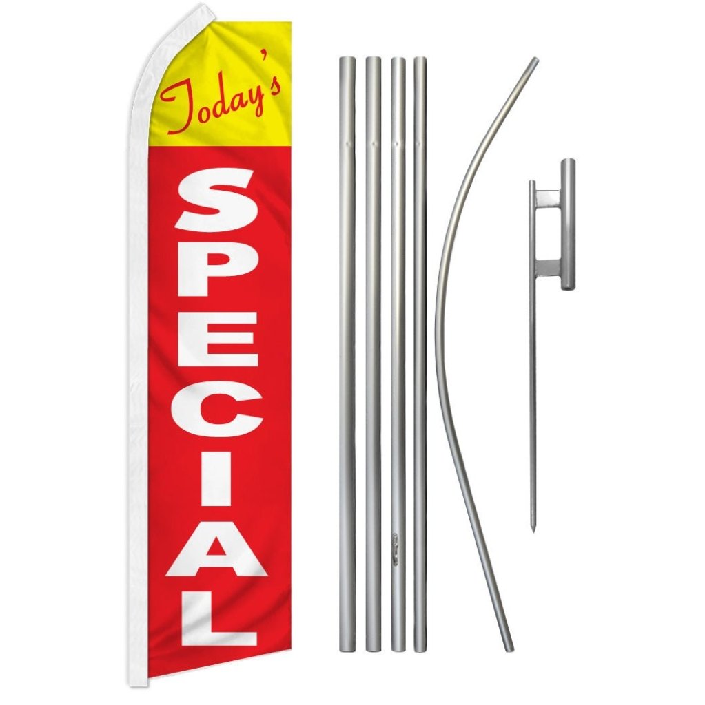 Today's Special Super Flag & Pole Kit - Flags Importer