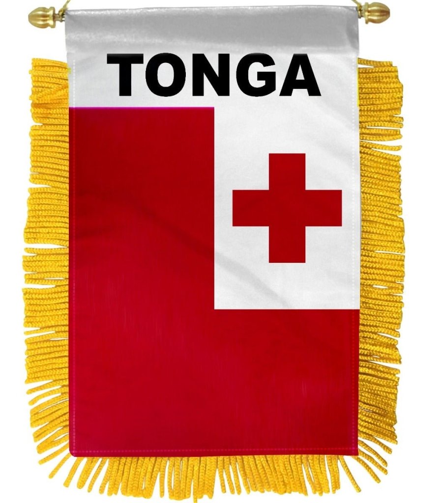 Tonga Mini Banner - Flags Importer