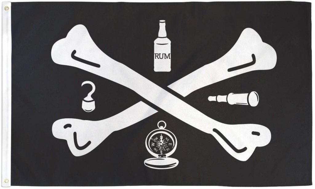 Tools of Trade Pirate Flag 3x5ft Poly - Flags Importer