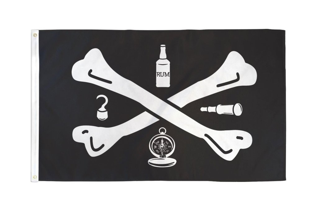 Tools of Trade Pirate Flag 3x5ft Poly - Flags Importer