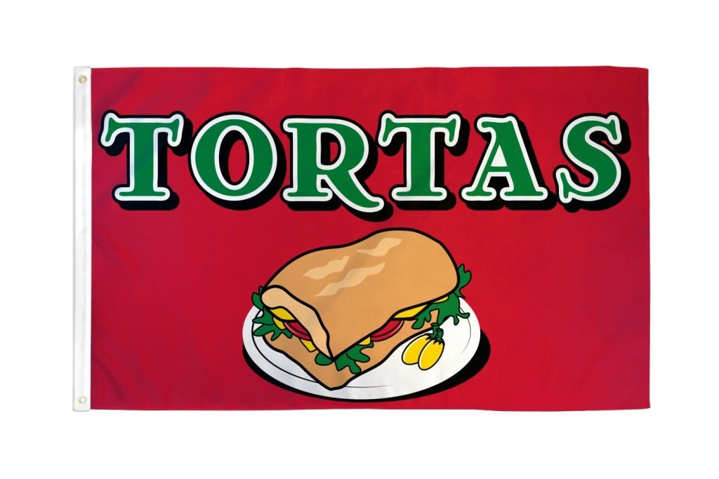 Tortas Flag 3x5ft Poly - Flags Importer