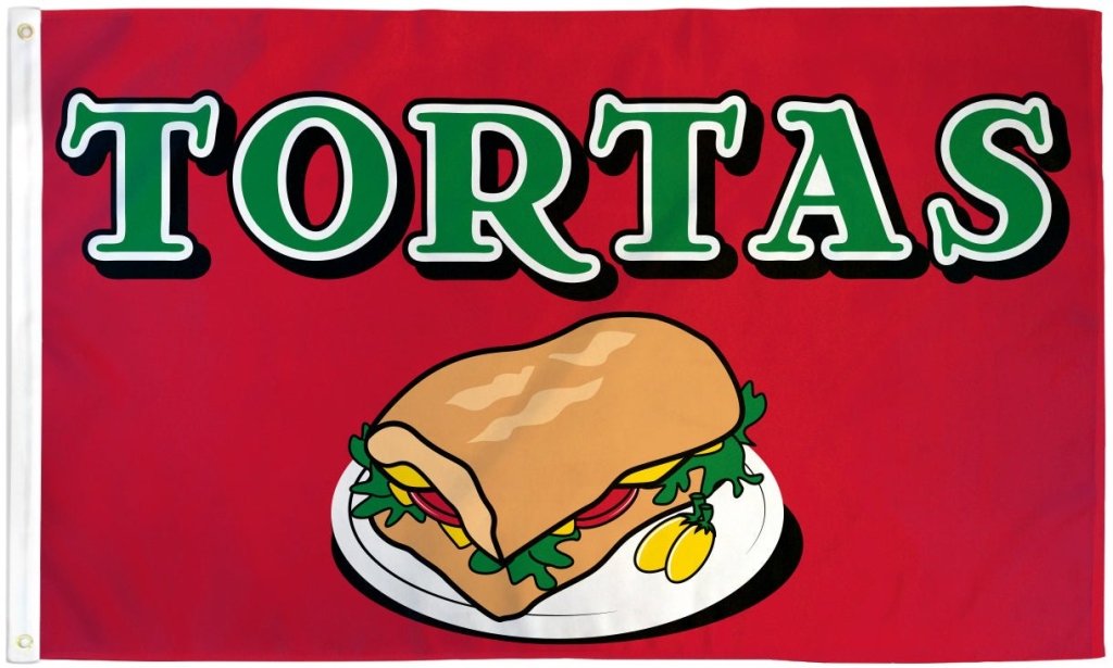 Tortas Flag 3x5ft Poly - Flags Importer