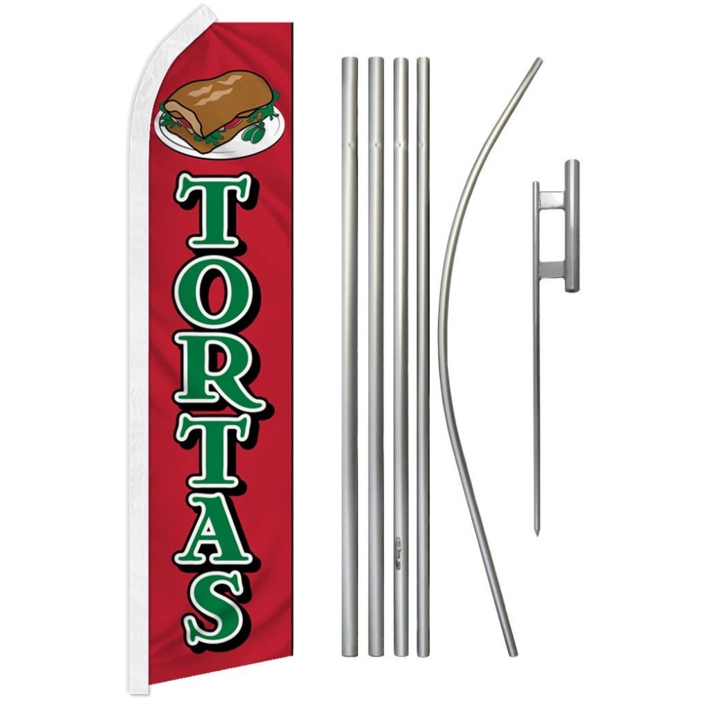 Tortas Super Flag & Pole Kit - Flags Importer