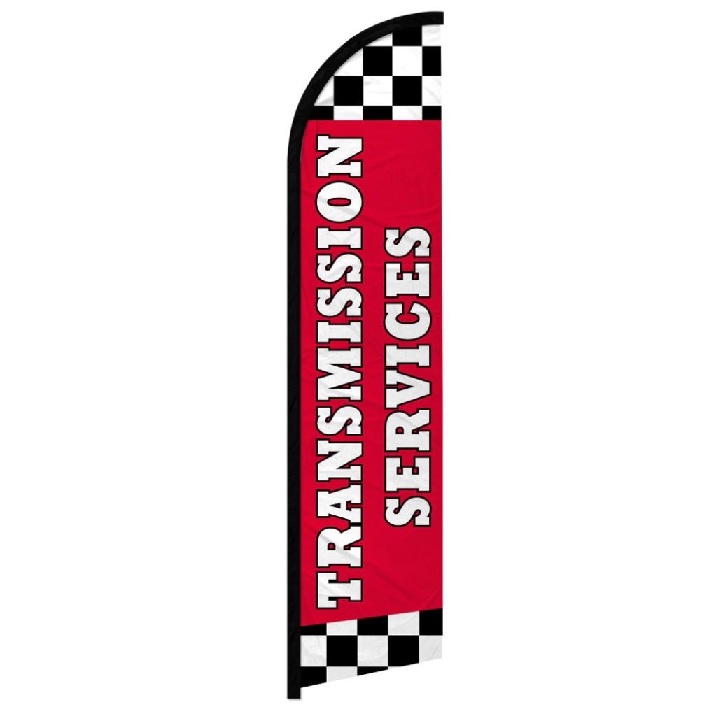 Transmission Services Windless Banner Flag - Flags Importer