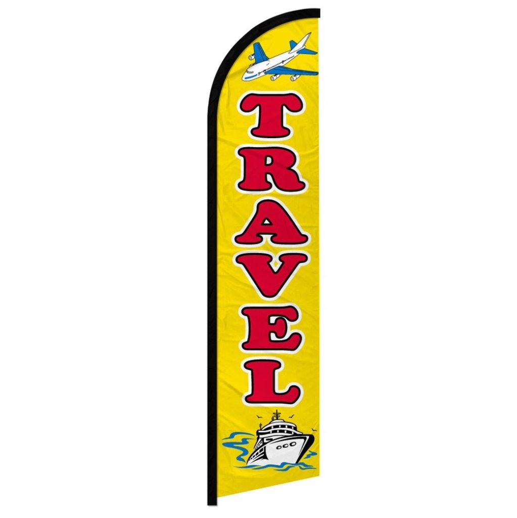 Travel Windless Banner Flag - Flags Importer