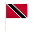 Trinidad & Tobago 12x18in Stick Flag - Flags Importer