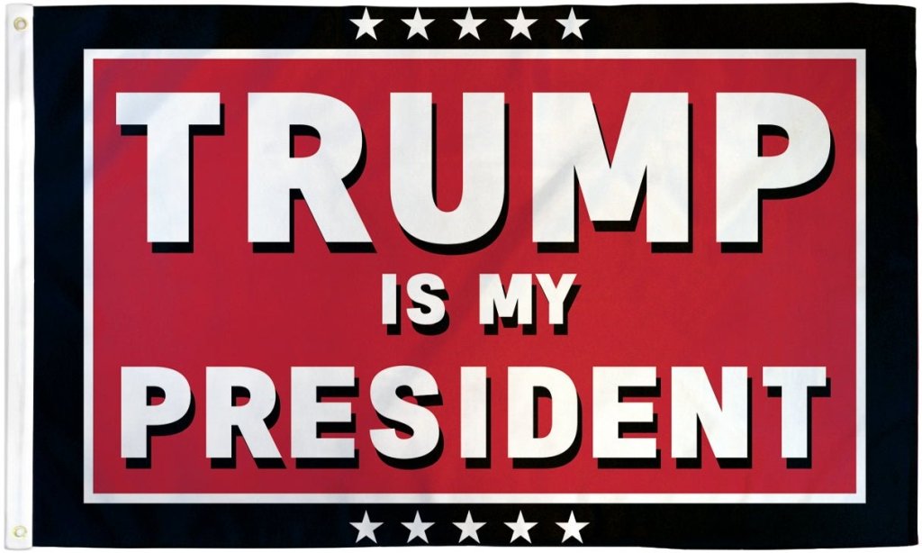 Trump is My President Flag 3x5ft Poly - Flags Importer