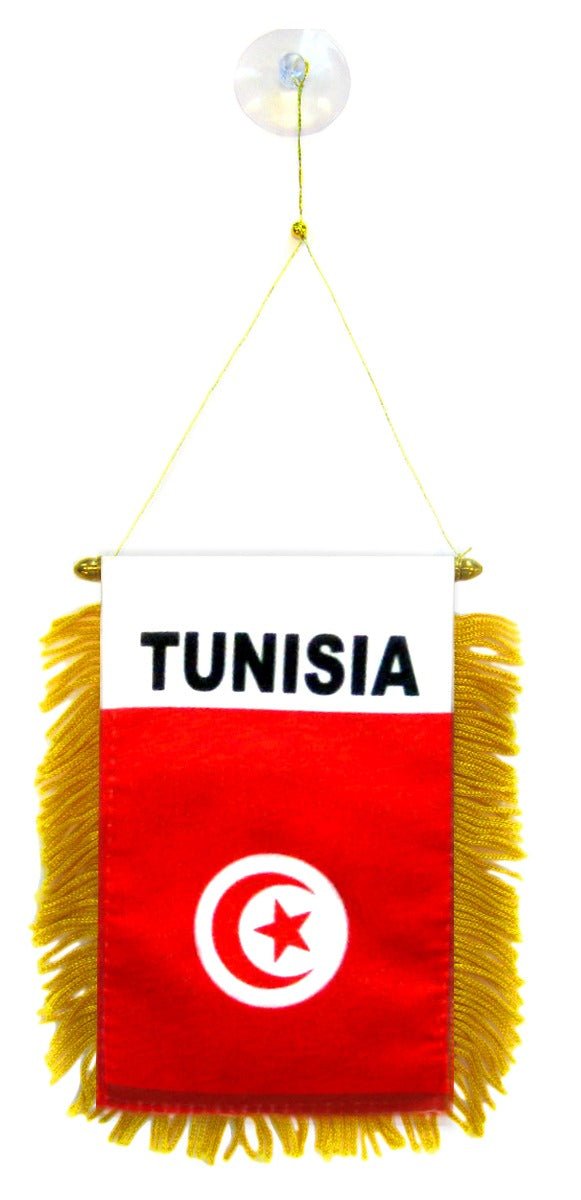 Tunisia Mini Banner - Flags Importer