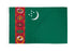 Turkmenistan Flag 2x3ft Poly - Flags Importer