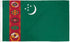 Turkmenistan Flag 2x3ft Poly - Flags Importer