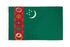 Turkmenistan Flag 3x5ft Poly - Flags Importer