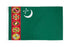 Turkmenistan (Old) Flag 3x5ft Poly - Flags Importer