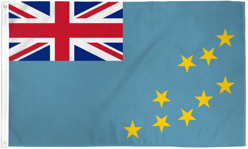 Tuvalu Flag 2x3ft Poly - Flags Importer