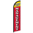 Under New Management Windless Banner Flag - Flags Importer