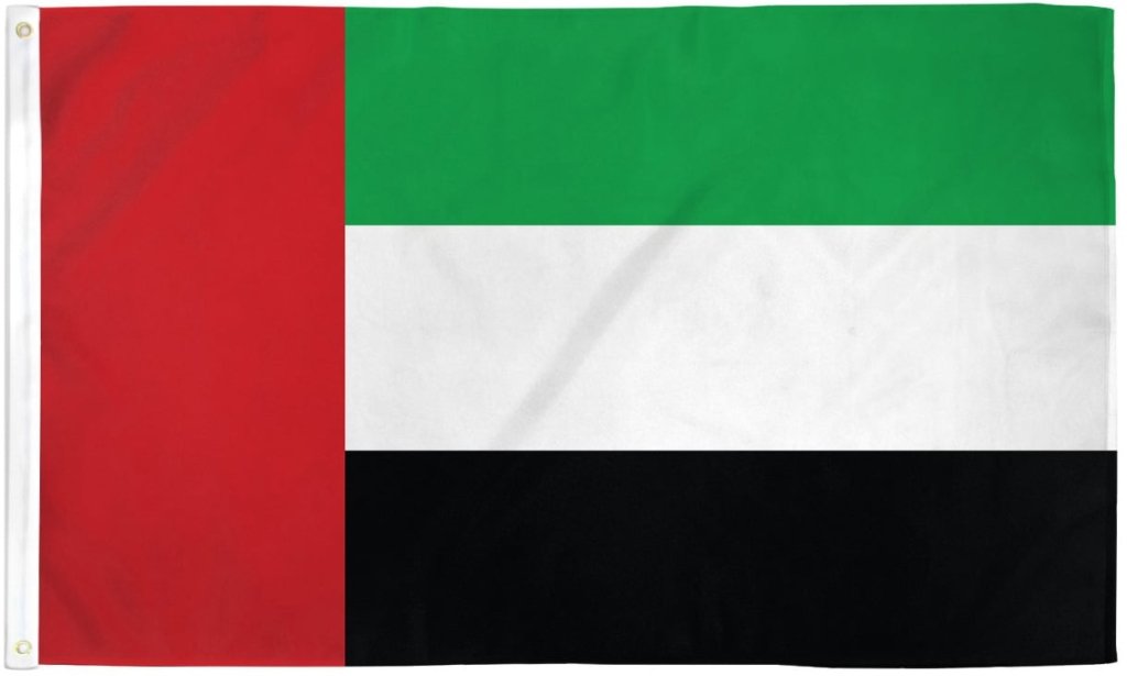 United Arab Emirates Flag 2x3ft Poly - Flags Importer