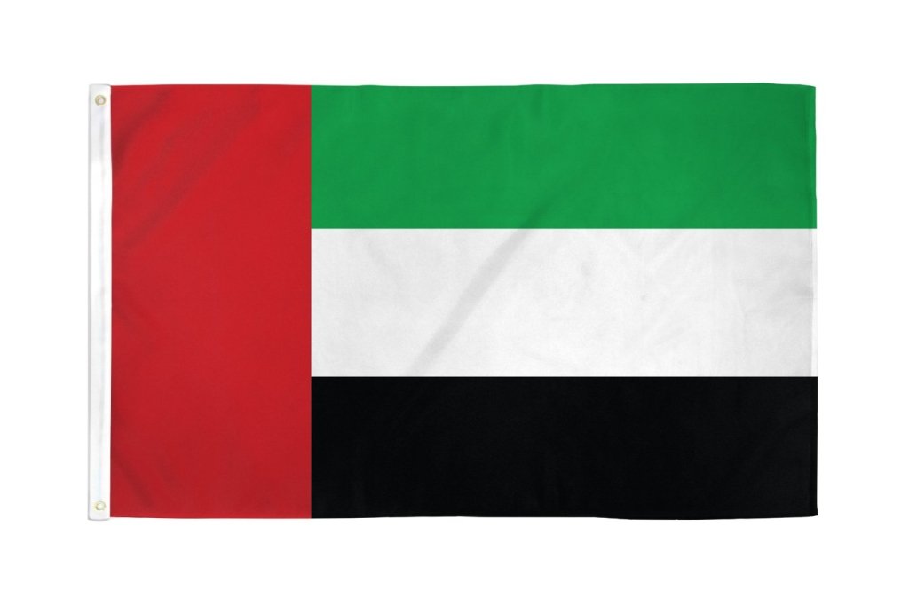 United Arab Emirates Flag 2x3ft Poly - Flags Importer