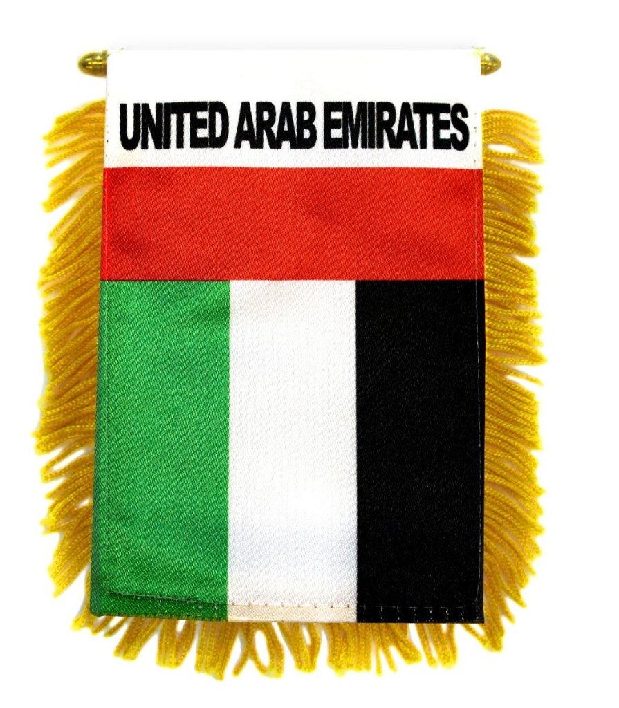 United Arab Emirates Mini Banner - Flags Importer