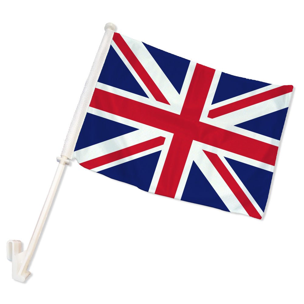 United Kingdom Double - Sided Car Flag - Flags Importer