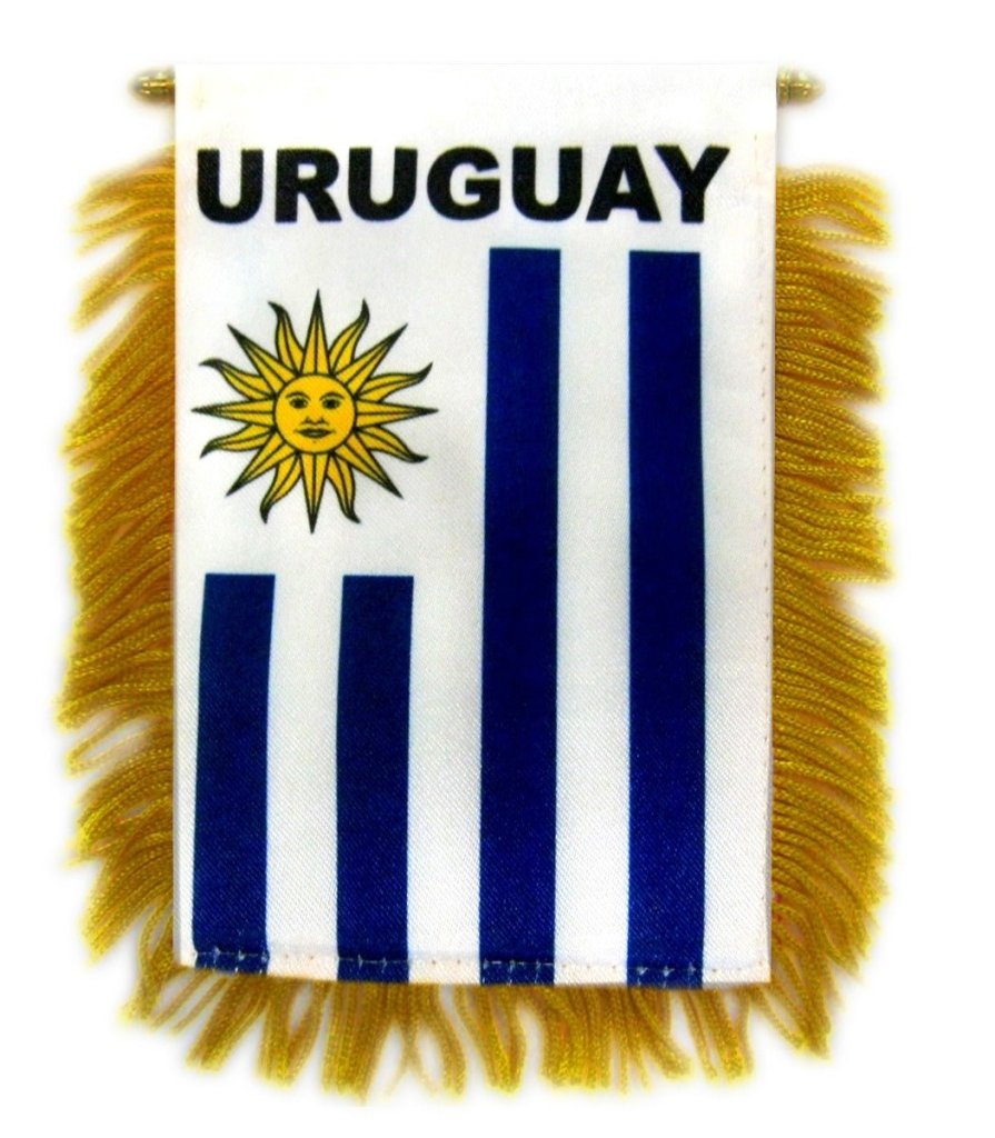 Uruguay Mini Banner - Flags Importer