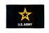 U.S Army (Black) Flag 2x3ft Poly - Flags Importer