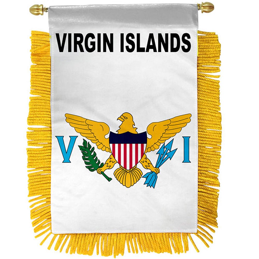 US Virgin Islands Mini Banner - Flags Importer