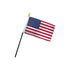 USA 4x6in Flag & Base Set - Flags Importer