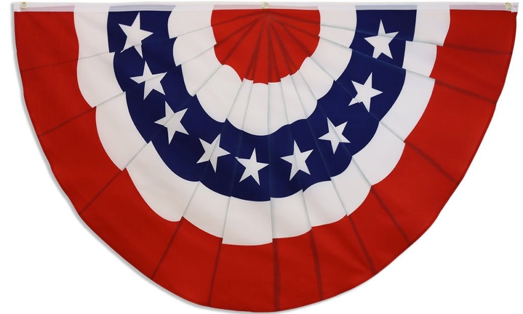 USA Bunting Flag 5x3ft Poly - Flags Importer