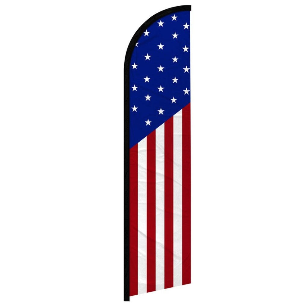 USA Classic Windless Banner Flag - Flags Importer