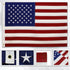 USA Embroidered Flag 2x3ft - Flags Importer