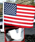 USA Single - Sided Car Flag - Flags Importer