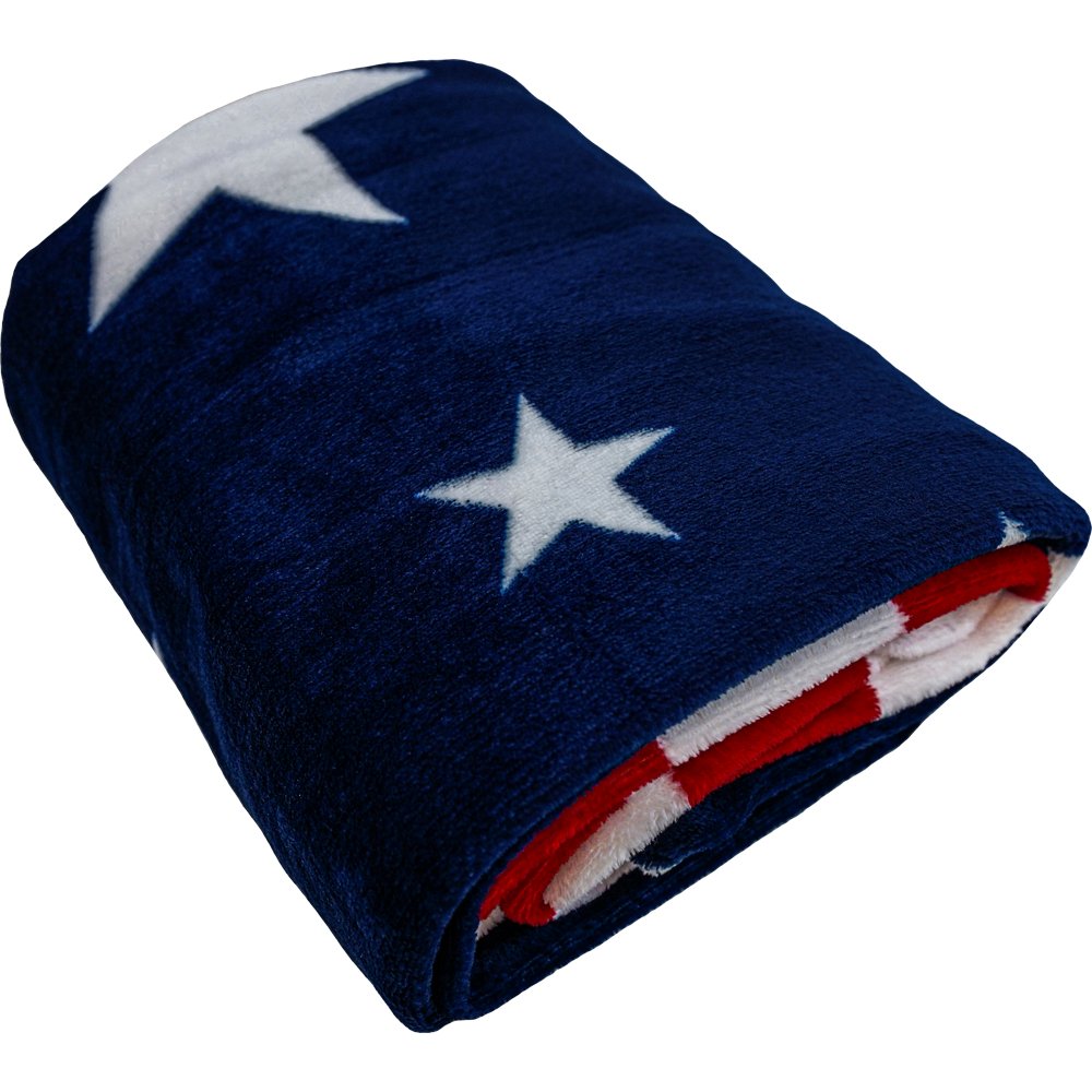 USA Star Spangled Soft Plush 50x60in Blanket - Flags Importer