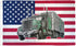 USA Truck Flag 3x5ft Poly - Flags Importer