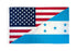 USA/Honduras Combination Flag 3x5ft Poly - Flags Importer