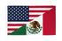 USA/Mexico Combination Flag 3x5ft Poly - Flags Importer